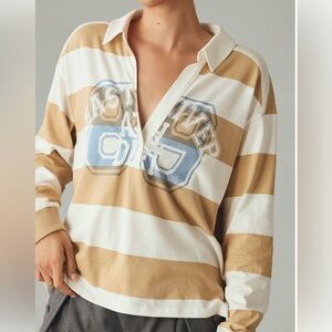 Pilcro Long-Sleeve Rugby Shirt